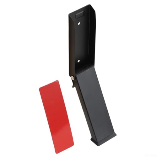 Jotekonoby Nagelfreier, quadratischer Klappfuß-Türstopper, Edelstahl, strapazierfähig, Tür-Positionierer, Bremse mit dickem Gummi-Pad zur Geräuschreduzierung, Schwarz von Jotekonoby