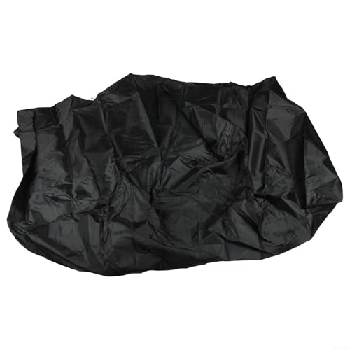 Jotekonoby Outdoor Pool Cover 210D Oxford Fabric Stock Tank Cover With Secure Drawstring For 50-300 Gallon Ice Bath Basin Protection Black(100Gallon) von Jotekonoby