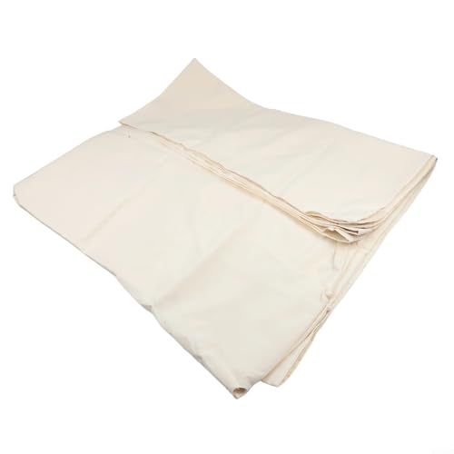 Jotekonoby Rechteckiger Gartenschirm-Ersatzdach, 200 x 300 cm, wasserdicht, Polyester, Sonnenschirm-Abdeckung, für Außenbereich, Terrasse, Marktstand (weiß) von Jotekonoby