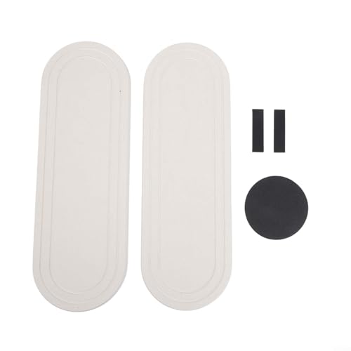 Jotekonoby Set mit 2 Kieselstein-Spülbecken-Tabletts, schnelle Wasseraufnahme, schnell trocknend, Arbeitsplatten-Organizer mit Anti-Rutsch-Pads, für Seife, Flaschen, Untersetzer (C) von Jotekonoby