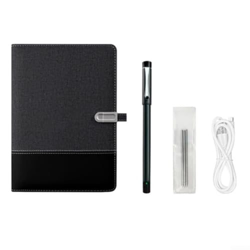 Jotekonoby Smart-Stift-Notizbuch-Set mit Echtzeit-Digitalisierung, Bluetooth-kompatibel, Textkonvertierung, tragbares ABS für Studenten und Profis (Smart Pen + Papier) von Jotekonoby