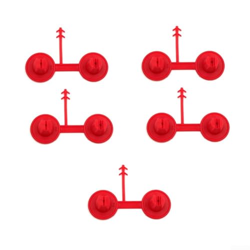 Jotekonoby Sprühschaumdüsen, kompatibel mit den meisten Kartuschen und Dichtstoffpistolen, wiederverwendbare Spitzen für gleichmäßige Decken- oder Wandisolierung, glatte Abdeckung (5 Stück) von Jotekonoby