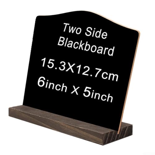 Jotekonoby Tafel Hotelbar Dekorative Ornamente Message Boards Doppelseitige Kreidetafel (B) von Jotekonoby