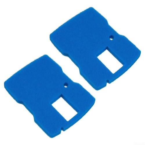 Jotekonoby Teichfilterschwamm Ersatzpad 12 x 9 x 1,38 Zoll Blau PU Baumwolle Filtration Kompatibel mit 660 GPH Brunnenpumpe 530660 GPH Filtersysteme von Jotekonoby
