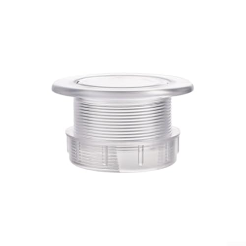 Jotekonoby Terrassenschirm Lochringe Abdeckung Set für Gartenmöbel Tische mit 4,1 cm Stangendurchmesser Schutzsystem grau klar (transparent) von Jotekonoby