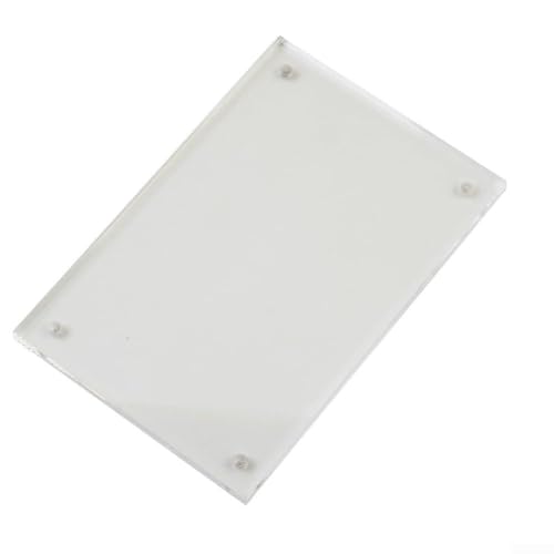 Jotekonoby Transparenter Acryl-Bilderrahmen, magnetischer Posterständer, Desktop-Bilderhalter, klarer Rahmen für Zuhause, Büro, Dekoration, Wandkunst (10 x 15 cm) von Jotekonoby