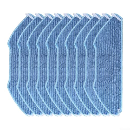 Jotekonoby Waschbare, wiederverwendbare Mikrofaser-Wischmopp-Pads für Lefant M1 M2 M2 Pro M2S U180, für OKP K8 Roboter-Staubsauger (10 Stück) von Jotekonoby