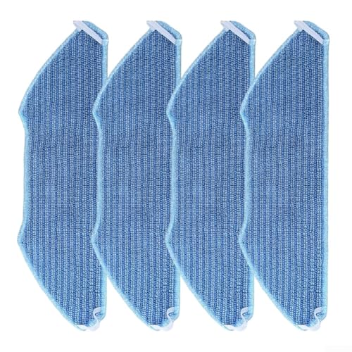 Jotekonoby Waschbare, wiederverwendbare Mikrofaser-Wischmopp-Pads für Lefant M1 M2 M2 Pro M2S U180, für OKP K8 Roboter-Staubsauger (4 Stück) von Jotekonoby