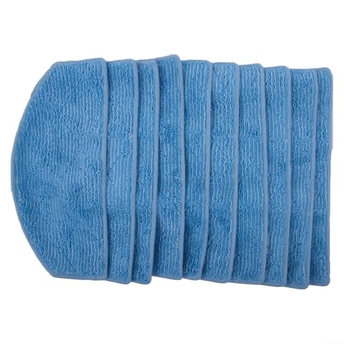 Jotekonoby Waschbare Wischmopp-Pads für Tikom G8000 Pro, für G20 Staubsauger, Mikrofaser-Ersatz-Mopp-Pads, waschbare und wiederverwendbare Pads (10 Stück) von Jotekonoby