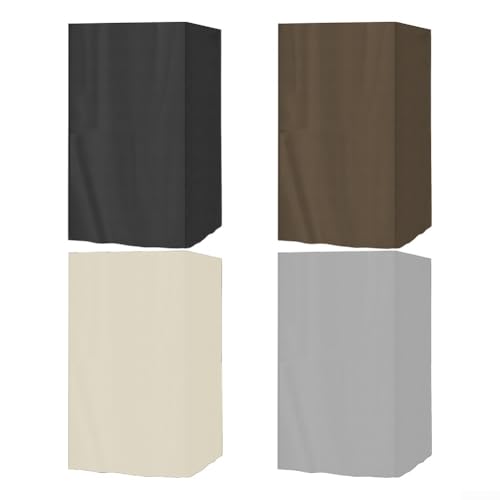 Jotekonoby Wasserdichte Outdoor-Sauna-Abdeckung für 1–2 Personen Infrarot-Holzmodelle – strapazierfähiges Oxford-Polyester mit PVC-Beschichtung und UV-Beständigkeit (schwarz) von Jotekonoby