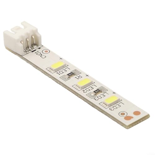 Kompatible DA41-00519R LED-Lichtleiste für Kühlschrank, Ersatz-Beleuchtungsleiste, mit Metallgehäuse, 12 V Leistung, 65 x 10 mm, Kühlschrank-Innenbeleuchtung von Jotekonoby