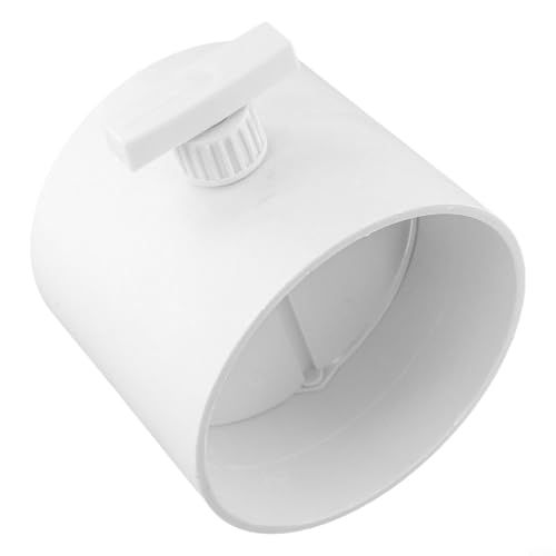 Kunststoff-Luftmengenregelventil mit manueller runder Umschaltung und Rückschlagventil-Design mit verstellbarem Griff für effektive Luftstromregulierung in mehreren Anwendungen (160 mm) von Jotekonoby