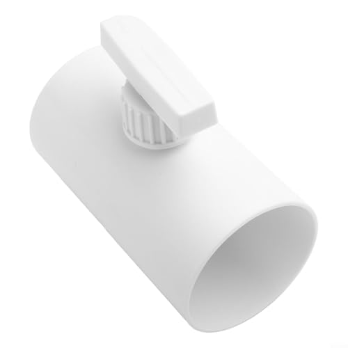 Kunststoff-Luftmengenregelventil mit manueller runder Umschaltung und Rückschlagventil-Design mit verstellbarem Griff für effektive Luftstromregulierung in mehreren Anwendungen (75 mm) von Jotekonoby