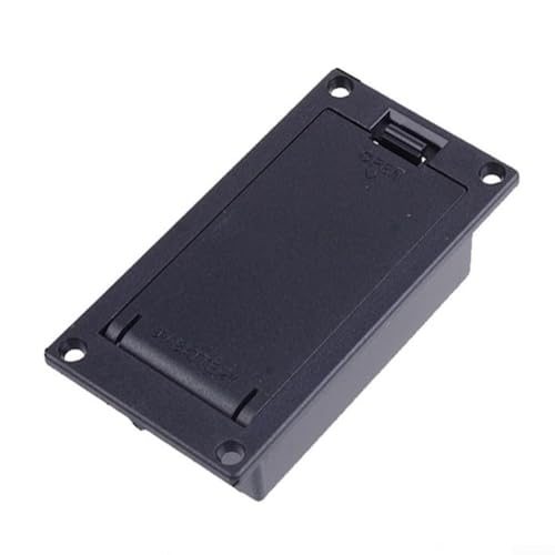 Kunststoffhalter für 9 V Batterie in für Akustikgitarren und Bass-Tonabnehmer zuverlässig (A) von Jotekonoby