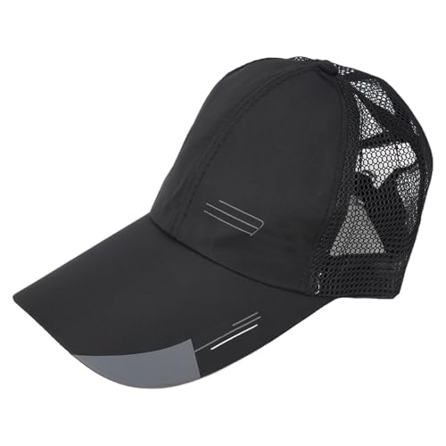 Leichte, verstellbare Kappe für Herren, geeignet für Angeln, Camping und Jagd (schwarz) von Jotekonoby