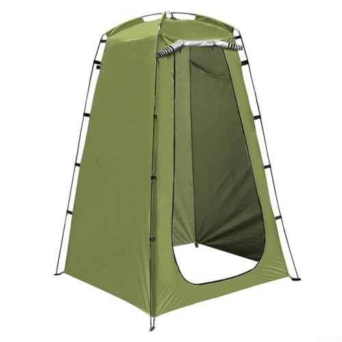 Leichter Sichtschutz Zelt zum Duschen am Strand oder Camping mit UV-Abschirmung (grün) von Jotekonoby