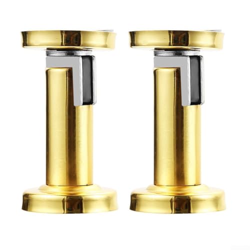 Magnetischer Türstopper mit Soft-Catch in Edelstahl-Finish, 2 Stück, für den täglichen Gebrauch (Gold) von Jotekonoby