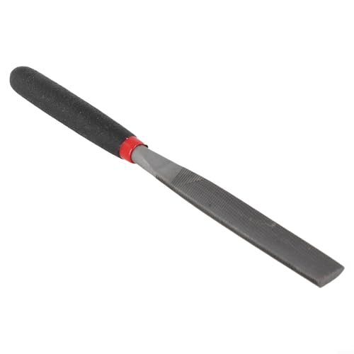 Mini-Nadelfeilen-Set aus Stahl, 118 mm, für Metall, Stein, Glas, Fliesen, Goldschnitzerei, Handwerk, flach, rund, halbrund, Handwerkzeuge für Schmuck, Modellbau und Werkstatt (flache Feile) von Jotekonoby