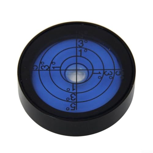 Mini-Nivellierer mit M8-Gewinde, 30 mm, für professionellen Bilderrahmen und Kamera-Einsatz (schwarz und blau) von Jotekonoby