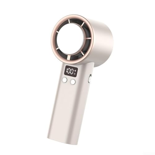 Mini-Turbo-Ventilator mit langer Akkulaufzeit, bleibt mit einer einzigen Ladung über 6 Stunden kühl (Gold) von Jotekonoby