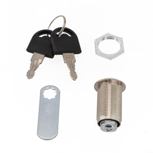 Post und Werkzeug für Schrankschloss mit 2 Schlüsseln, stabile Metalllegierung für Sicherheit (30 mm) von Jotekonoby