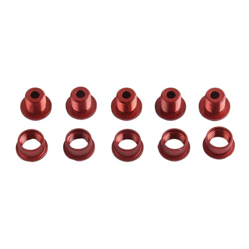 Radschrauben, Aluminium, leicht, Rot, 5 Stück Radschrauben, Aluminium, leicht, Rot, 5 Stück von Jotekonoby