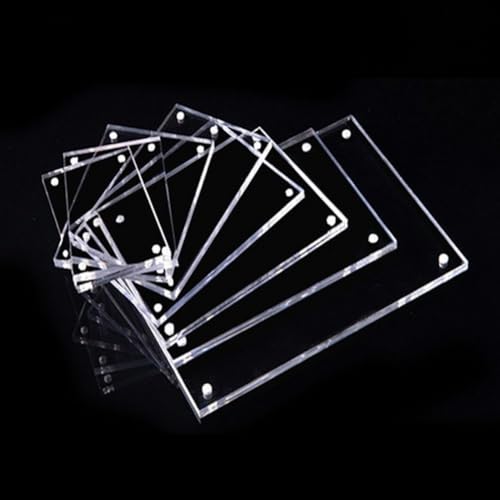 Robuster Acryl-Bilderrahmen für magnetische Displays, präsentieren Sie Ihre geschätzten Momente mit Vertrauen (7 x 12 cm) von Jotekonoby