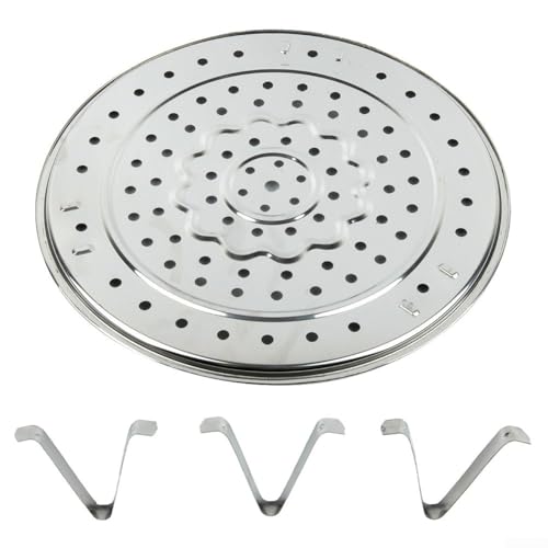 Robuster Edelstahl-Dampfgarer mit abnehmbaren Beinen zum Kochen und Aufbewahren von Lebensmittelnährstoffen (30 cm) von Jotekonoby