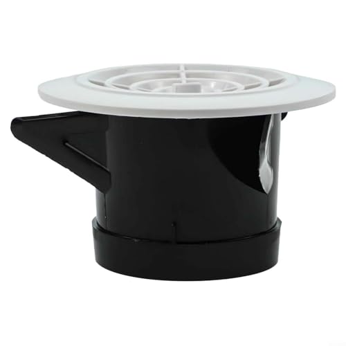 Runde Lüftungsgitterabdeckung mit verstellbarem Luftstrom-Panel und abnehmbarem Design, geeignet für Badezimmer, Küche, Büro, Wand- oder Deckenmontage (75 mm) von Jotekonoby