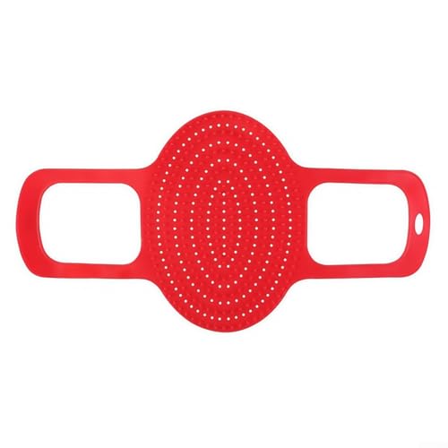 Silikon-Luftfritteusen-Schlinge für sicheres und bequemes Anheben von Backformen aus Schnellkochtöpfen (rot) von Jotekonoby