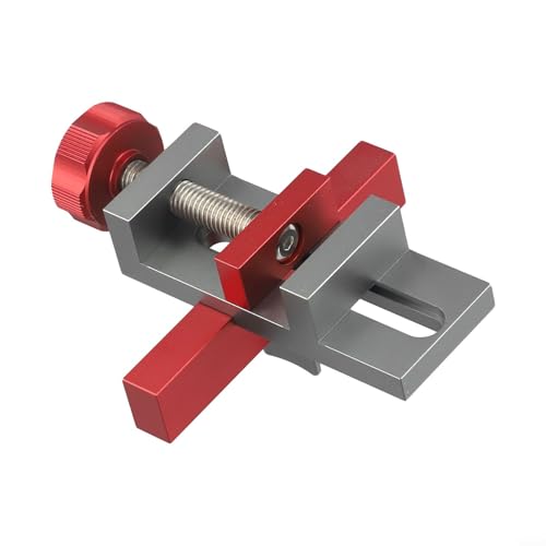 Verstellbare Tür-Montagevorrichtung aus Aluminiumlegierung, Schrank-Positionierungsgerät mit Montagefläche für Klemmträger oder rahmenlose Schranktüren, Kleiderschrank und Küchentüren (A) von Jotekonoby