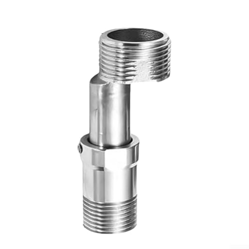 Verstellbarer Duscharmatur-Adapter mit 360-Grad-Rotation und auslaufsicherem Design für optimale Nutzung (304 Teleskop), 2 Stück von Jotekonoby