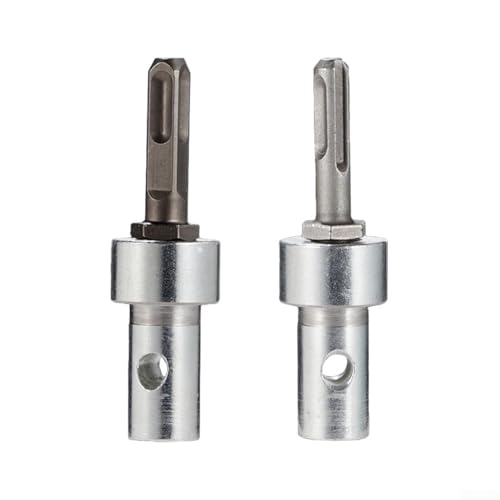 für Elektro-Bohrhammer-Adapter, hohe Haltbarkeit zum Umrüsten auf Lochbohrer mit Vierkant-/Rundschaft (Rundschaft) von Jotekonoby