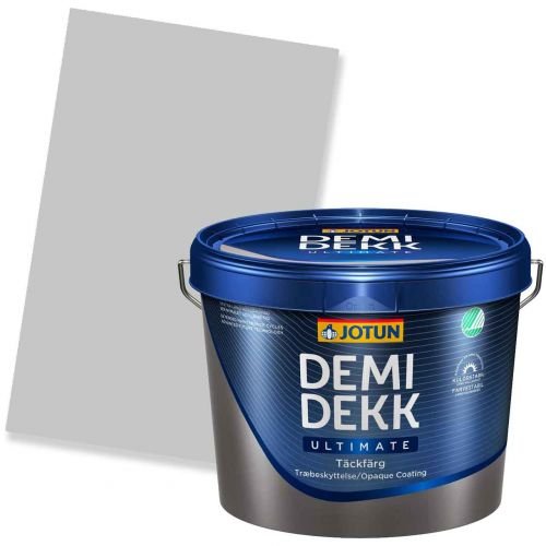 JOTUN DEMIDEKK ULTIMATE TÄCKFÄRG Holzfarbe RAL 7035 Lichtgrau 3l von Jotun