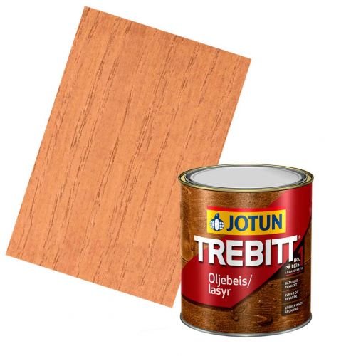 JOTUN TREBITT Lasur 935 Sibirische Lärche 0,75l - Skandinavische Holzschutzlasur von Jotun