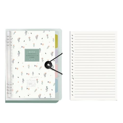 Joucien Living Page Notizbuch Horizontal Student Notizblock A5-Blume/Horizontale Linie/60 Blatt Joucien Living Page Notizbuch Horizontal Student Notizblock A5-Blume/Horizontale Linie/60 Blatt von Joucien