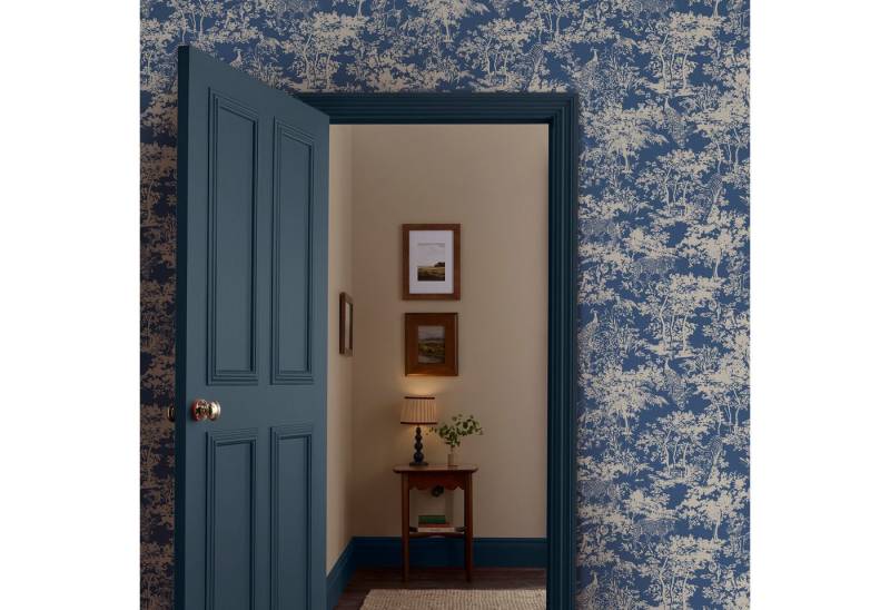 Joules Vliestapete Animal Forest, glatt, (1 St), Design Tapeten von Joules