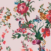 Joules Vliestapete "Forest Chinoiserie", floral von Joules