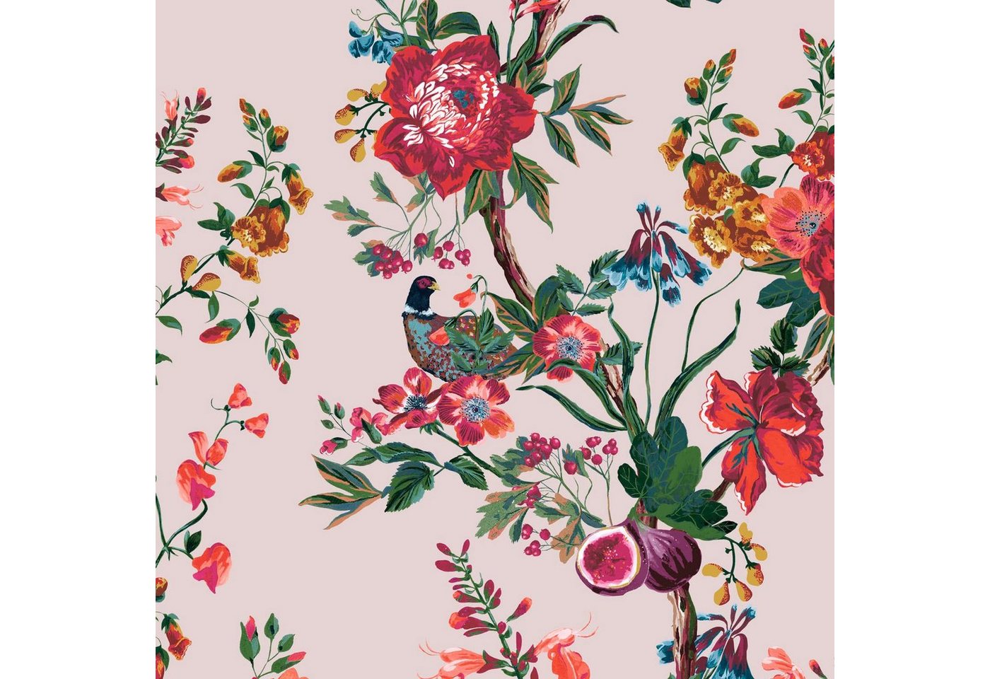 Joules Vliestapete Forest Chinoiserie, glatt, floral, (1 St), floral von Joules