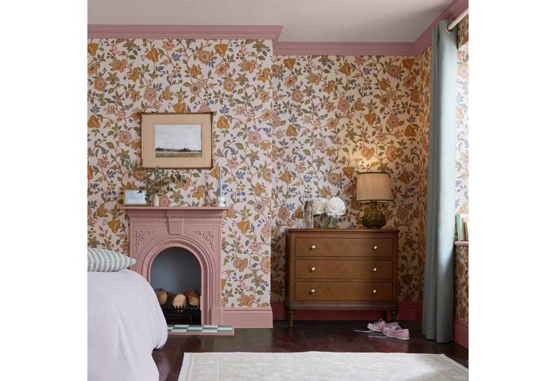 Joules Vliestapete Scot Floral, glatt, Motiv, (1 St), Design Tapeten von Joules