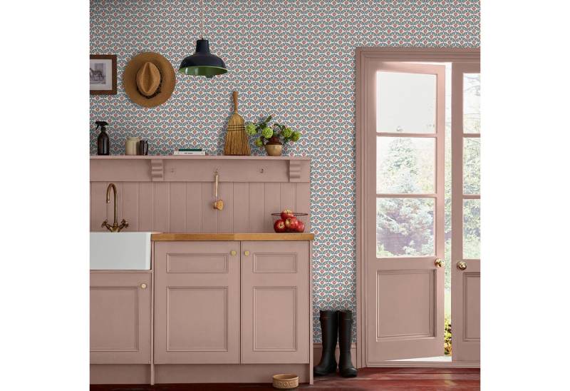 Joules Vliestapete Stately Floral, glatt, Motiv, (1 St), Design Tapeten von Joules