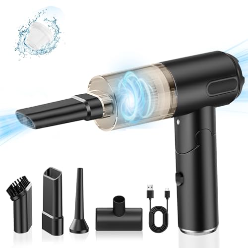 Journeyside Akku Handstaubsauge, Kabelloser Autostaubsauger 9000pa, 4000mAh Faltbar Autostaubsauger mit Waschbar HEPA-Filter, Tragbar Leicht Mini Staubsauger für Auto, Haus, Küche Journeyside Akku Handstaubsauge, Kabelloser Autostaubsauger 9000pa, 4000mAh Faltbar Autostaubsauger mit Waschbar HEPA-Filter, Tragbar Leicht Mini Staubsauger für Auto, Haus, Küche von Journeyside