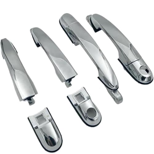 Jovarel Außentürgriffe für Kraftfahrzeuge Auto Außentürgriff für Hyundai für tucson 2005-2009 Vordertür Außengriff für Chrom Hinten Jovarel Außentürgriffe für Kraftfahrzeuge Auto Außentürgriff für Hyundai für tucson 2005-2009 Vordertür Außengriff für Chrom Hinten von Jovarel
