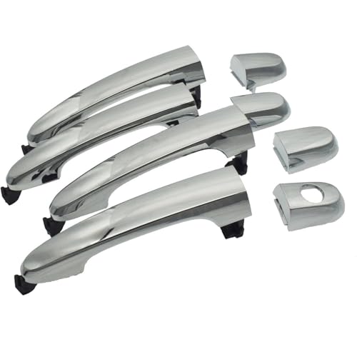 Jovarel Außentürgriffe für Kraftfahrzeuge Auto Außentürgriff für Kia für sorento 2011-2015 für chrom Außentüraußengriff(Front Rear 4pcs) von Jovarel