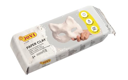 Jovi Pappmaché, gebrauchsfertige Papiermasse zum Modellieren, lufttrocknend, 1 Packung mit 680 g Jovi Pappmaché, gebrauchsfertige Papiermasse zum Modellieren, lufttrocknend, 1 Packung mit 680 g von Jovi