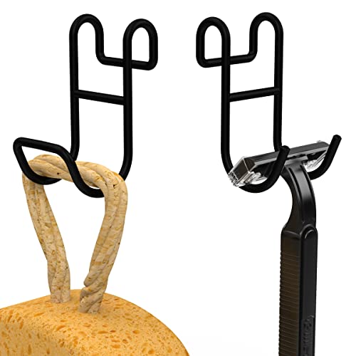 Jovware Duschablage mit Haken, Schwarz, 2 Stück Jovware Duschablage mit Haken, Schwarz, 2 Stück von Jovware