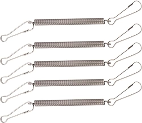 5 x Feder mit 2 Clips, einzeln oder in Kombination verwendet, um Kaninchen-Wasserspender für kleine Tiere zu halten und zu gießen 5 x Feder mit 2 Clips, einzeln oder in Kombination verwendet, um Kaninchen-Wasserspender für kleine Tiere zu halten und zu gießen von Jowxsx