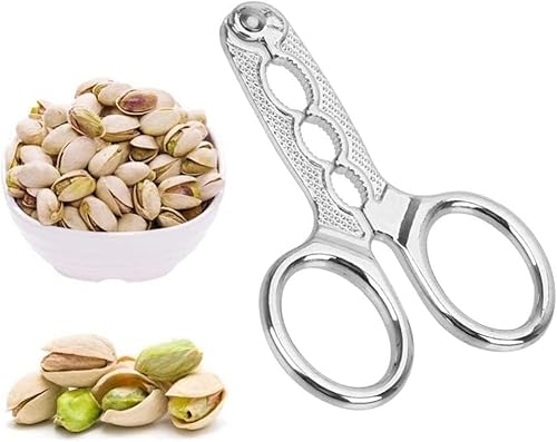 Silver Nuts Pistazien-Schäler-Öffner, Küchenutensilien, Edelstahl, Nussknacker, Multifunktions-Walnusskiefer, Schalenöffner, Nussknacker, Spezialwerkzeuge und Gadgets Silver Nuts Pistazien-Schäler-Öffner, Küchenutensilien, Edelstahl, Nussknacker, Multifunktions-Walnusskiefer, Schalenöffner, Nussknacker, Spezialwerkzeuge und Gadgets von Jowxsx