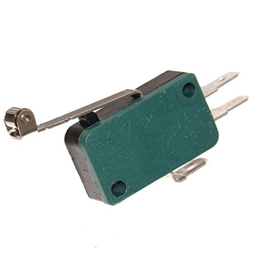 1 Mikrotaster Microswitch Öffner Schließer Taster Einbau Mikroschalter Endschalter Wippe Rolle Pinball Neu Joy-Button (Schließer/Öffner mit Rolle) von Joy-Button
