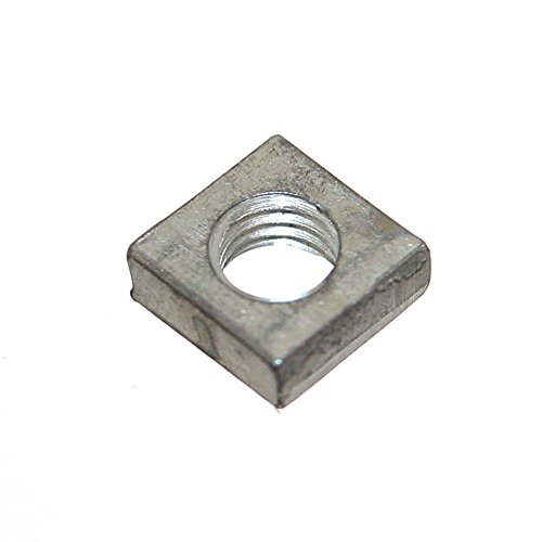 10x Mini 4-Kant Mutter M5 für Nut Modellbau Muttern Vierkantmutter Einlegemutter Nutenstein Kulissensteine Neu Joy-Button (M5) von Joy-Button